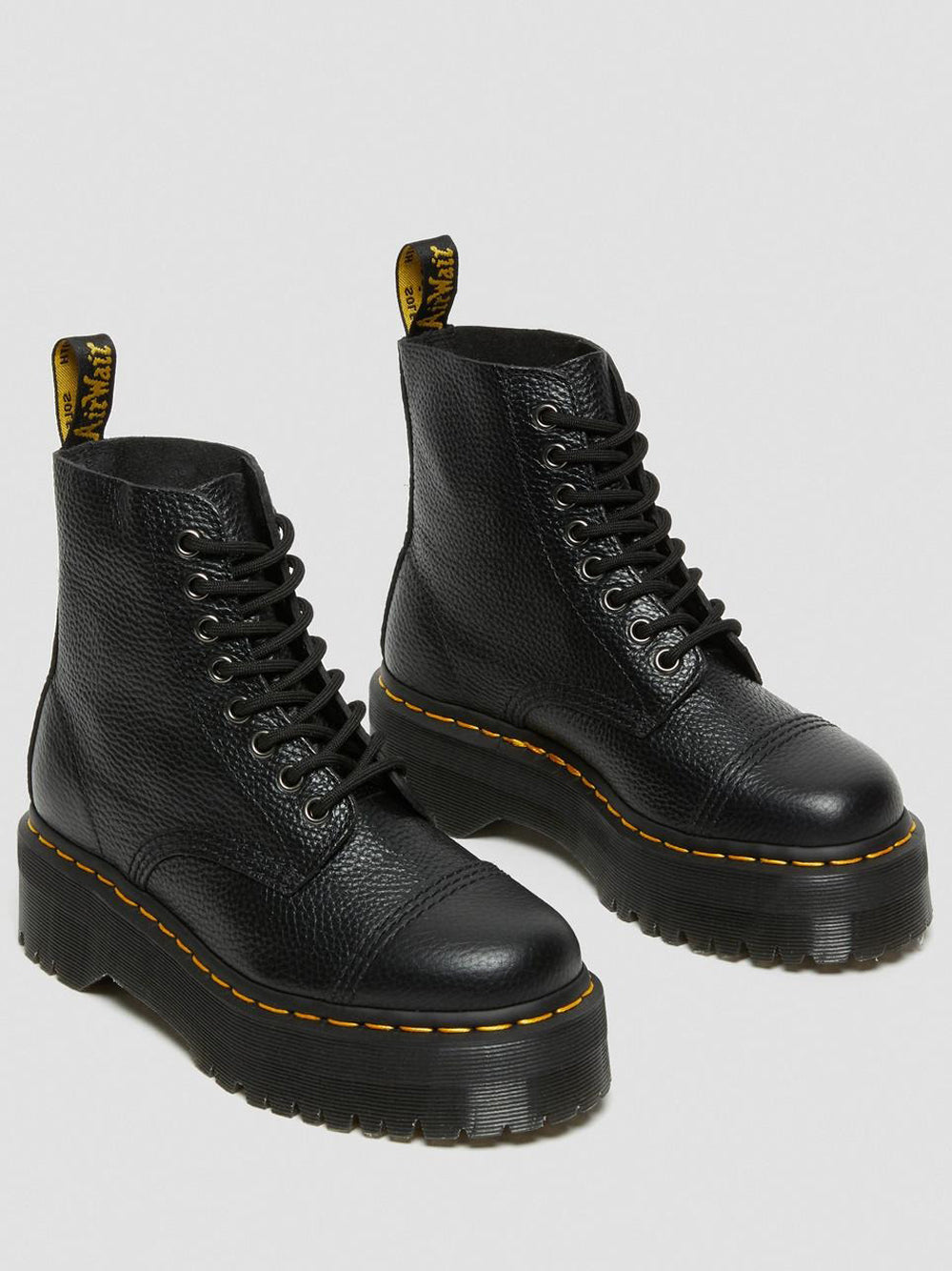 DR. MARTENS Stivaletti platform Donna - Nero modello SINCLAIR