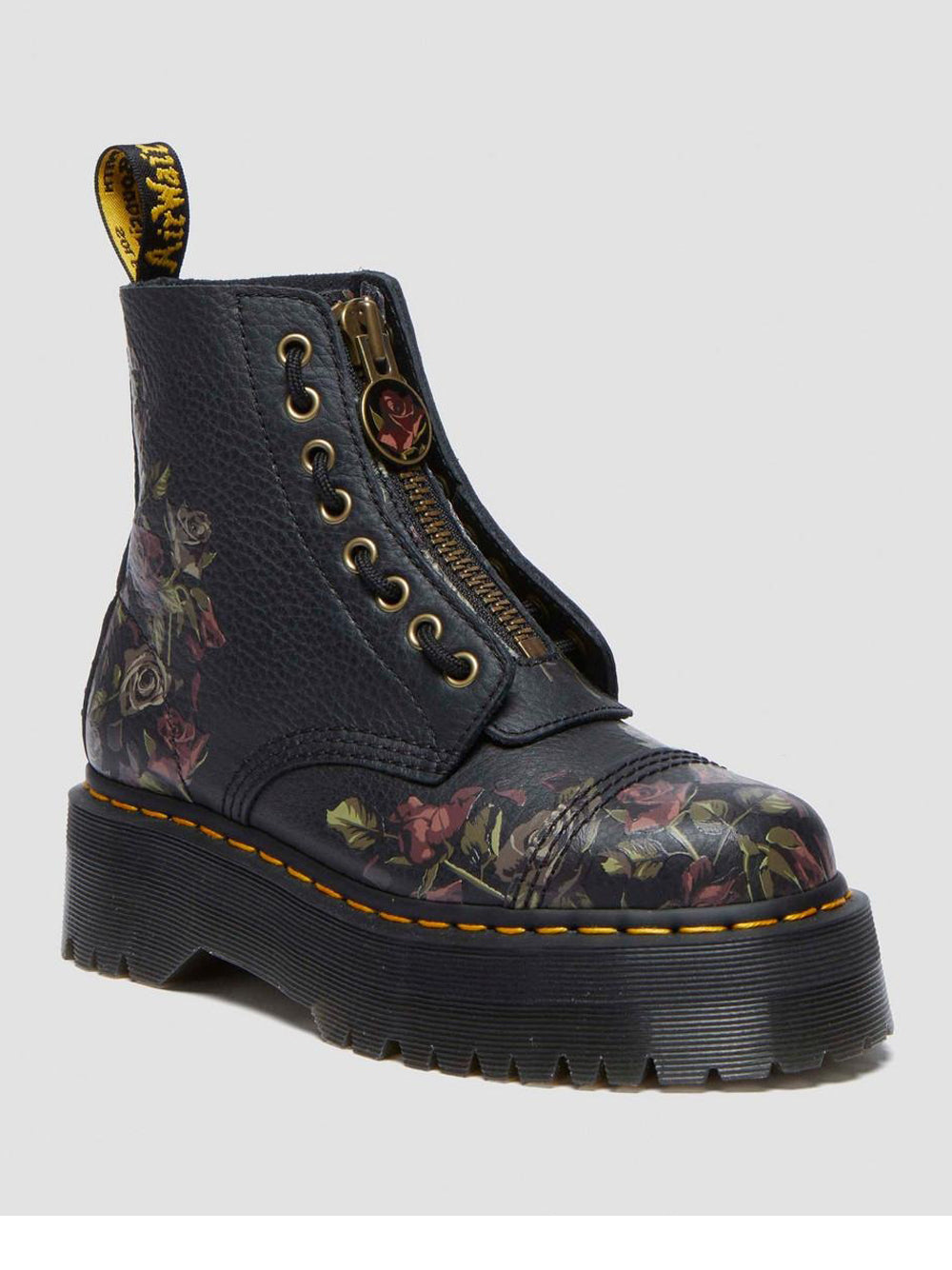 DR. MARTENS Stivaletti platform Donna - Nero modello SINCLAIR