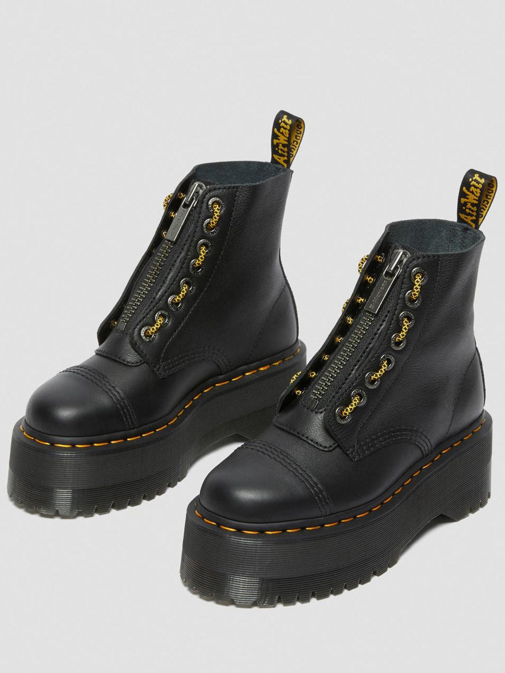 DR. MARTENS Stivaletti platform Donna - Nero modello SINCLAIRMAX