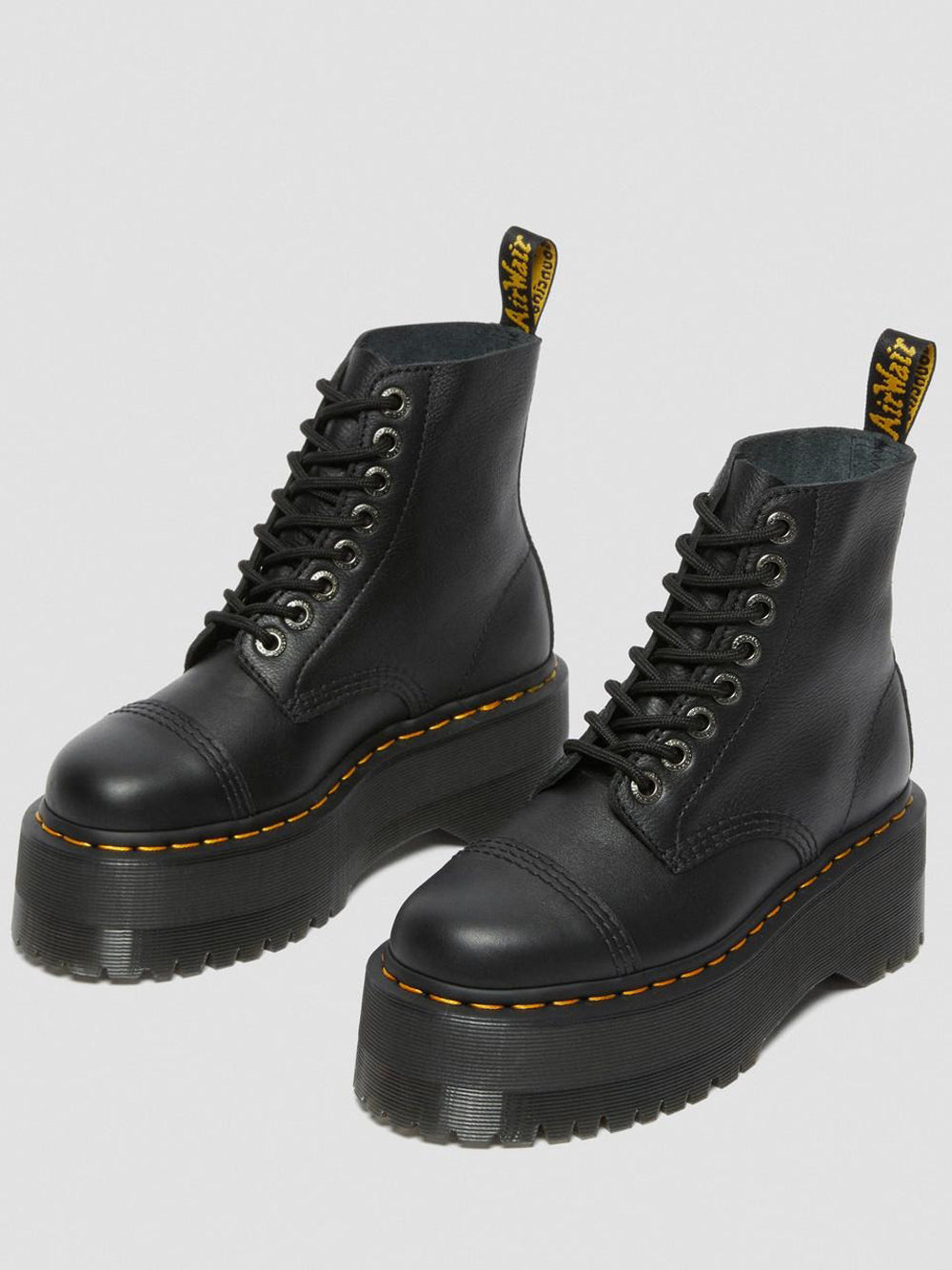 DR. MARTENS Stivaletti platform Donna - Nero modello SINCLAIRMAX