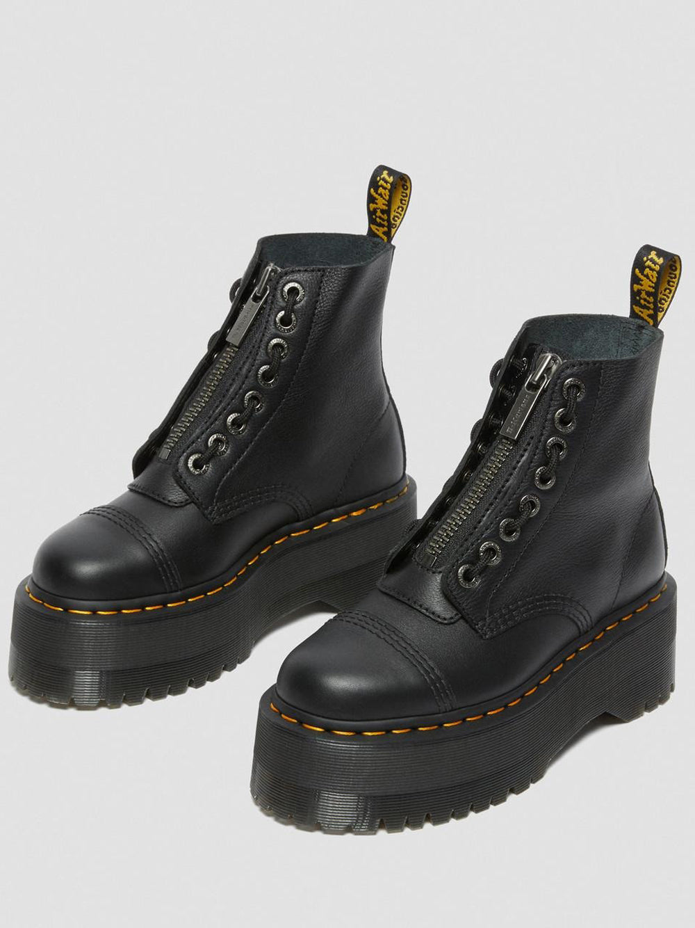 DR. MARTENS Stivaletti platform Donna - Nero modello SINCLAIRMAX