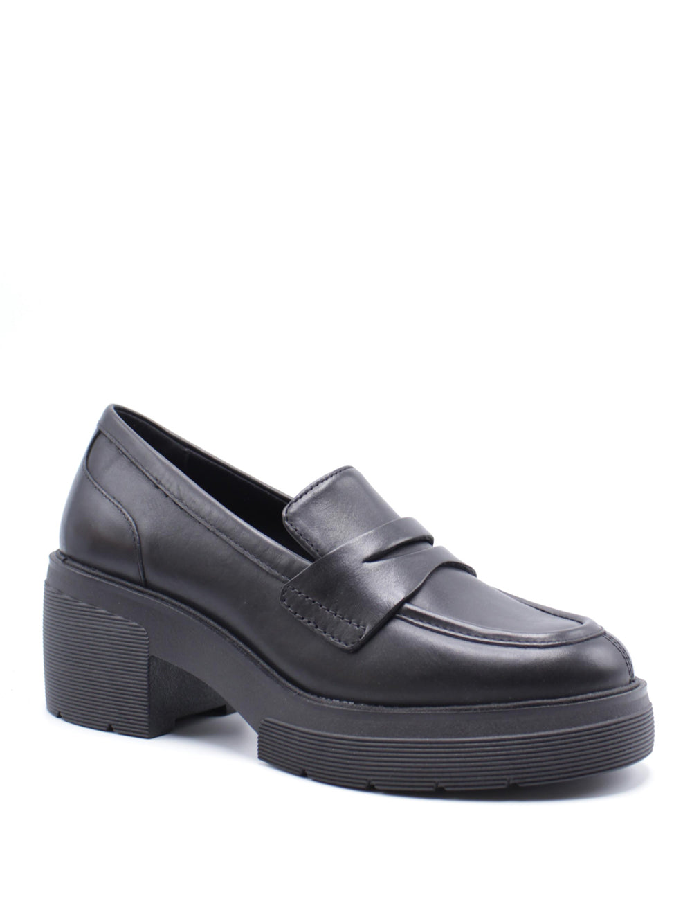 GEOX Mocassini con tacco Donna - Nero modello D46WWD