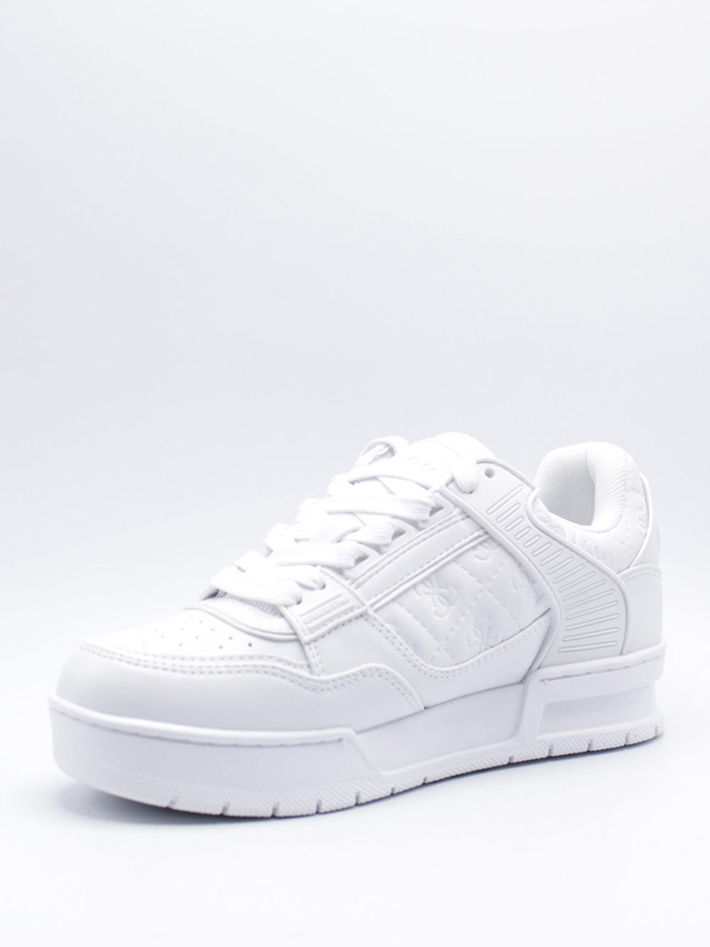 GUESS Sneakers platform Donna - Bianco modello FLFCLEELE12