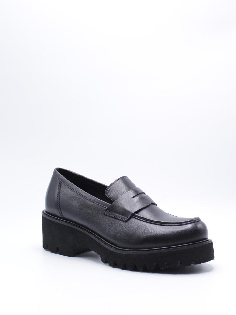 HOSIS Mocassini con tacco Donna - Nero modello ES66413