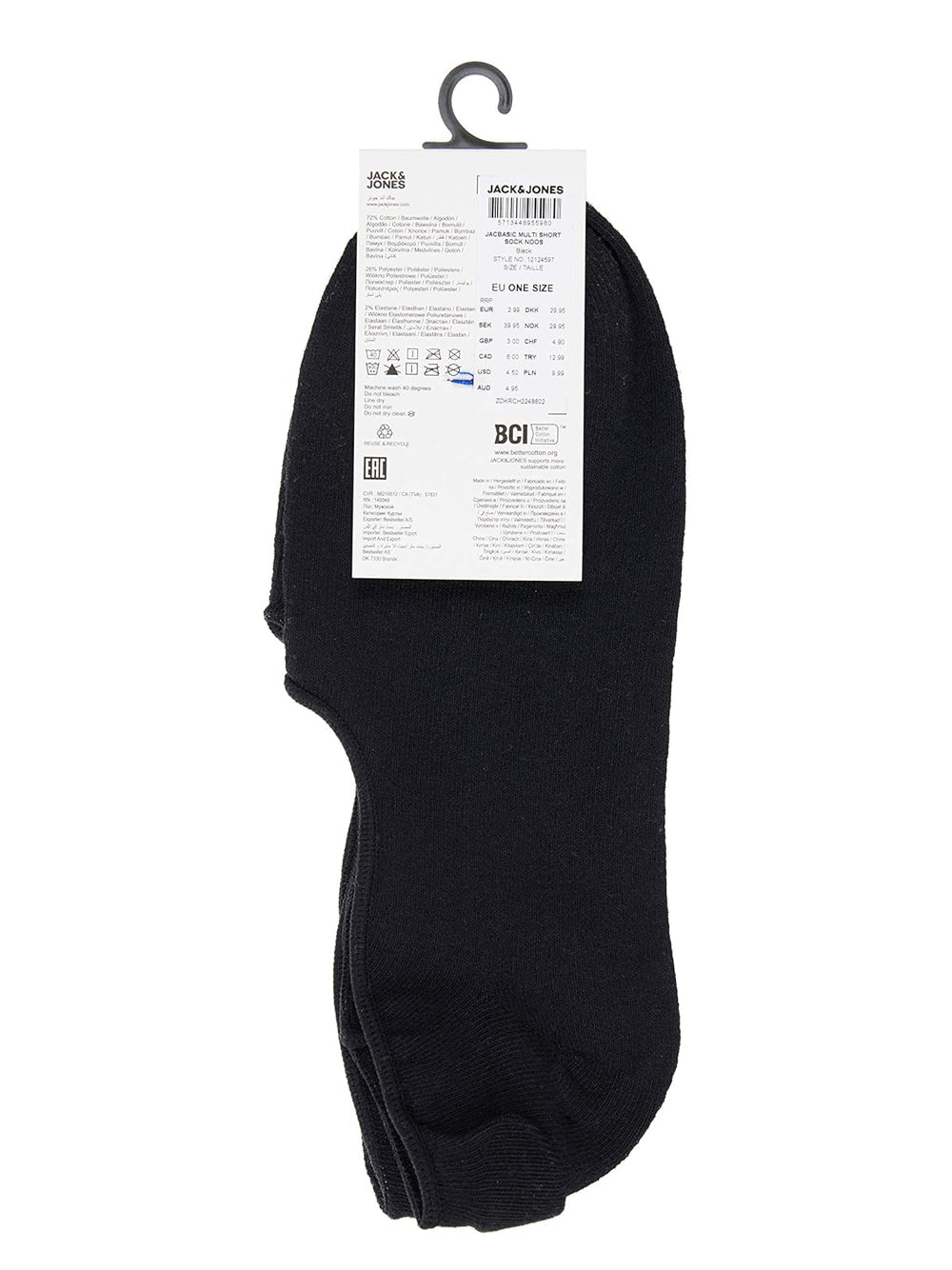 JACK&JONES Calzini Uomo - Nero modello 12124597
