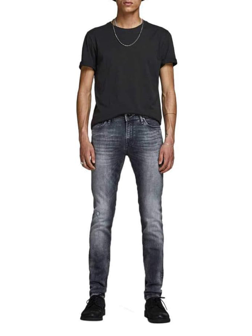 JACK&JONES T-shirt Uomo - Nero modello 12156101