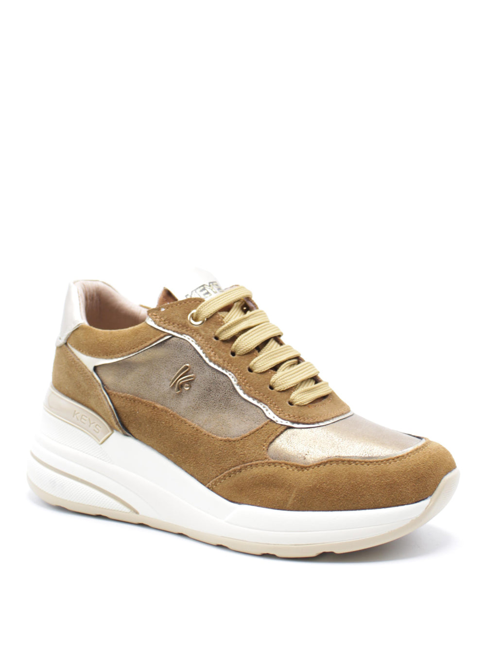 KEY'S Sneakers con zeppa Donna - Beige modello K9953