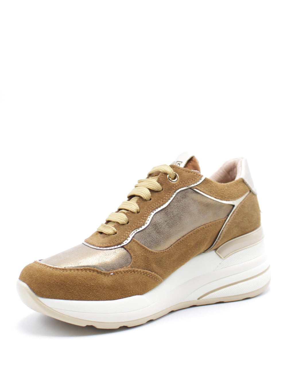 KEY'S Sneakers con zeppa Donna - Beige modello K9953