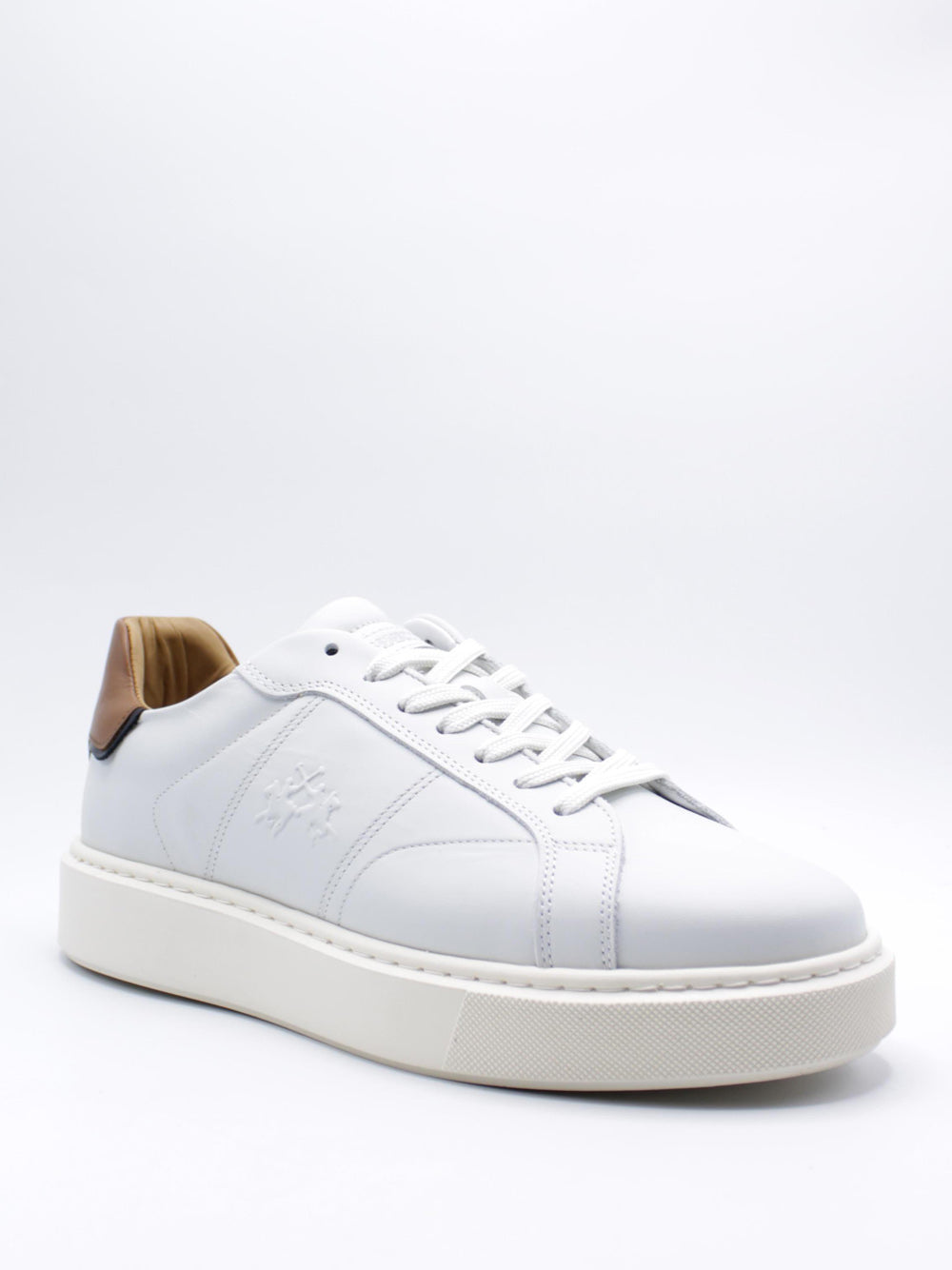 La Martina 003 Sneakers Uomo Stringate Banco La Martina 003 Sneakers Uomo Stringate Banco