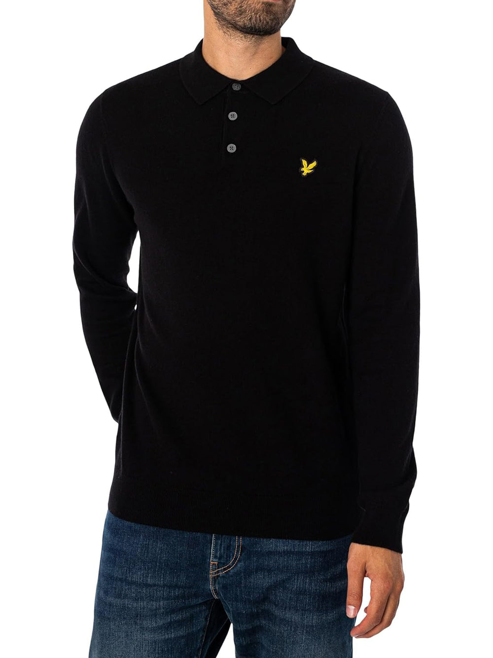 LYLE & SCOTT Maglione Uomo - Nero modello 24WMLSKN2113V