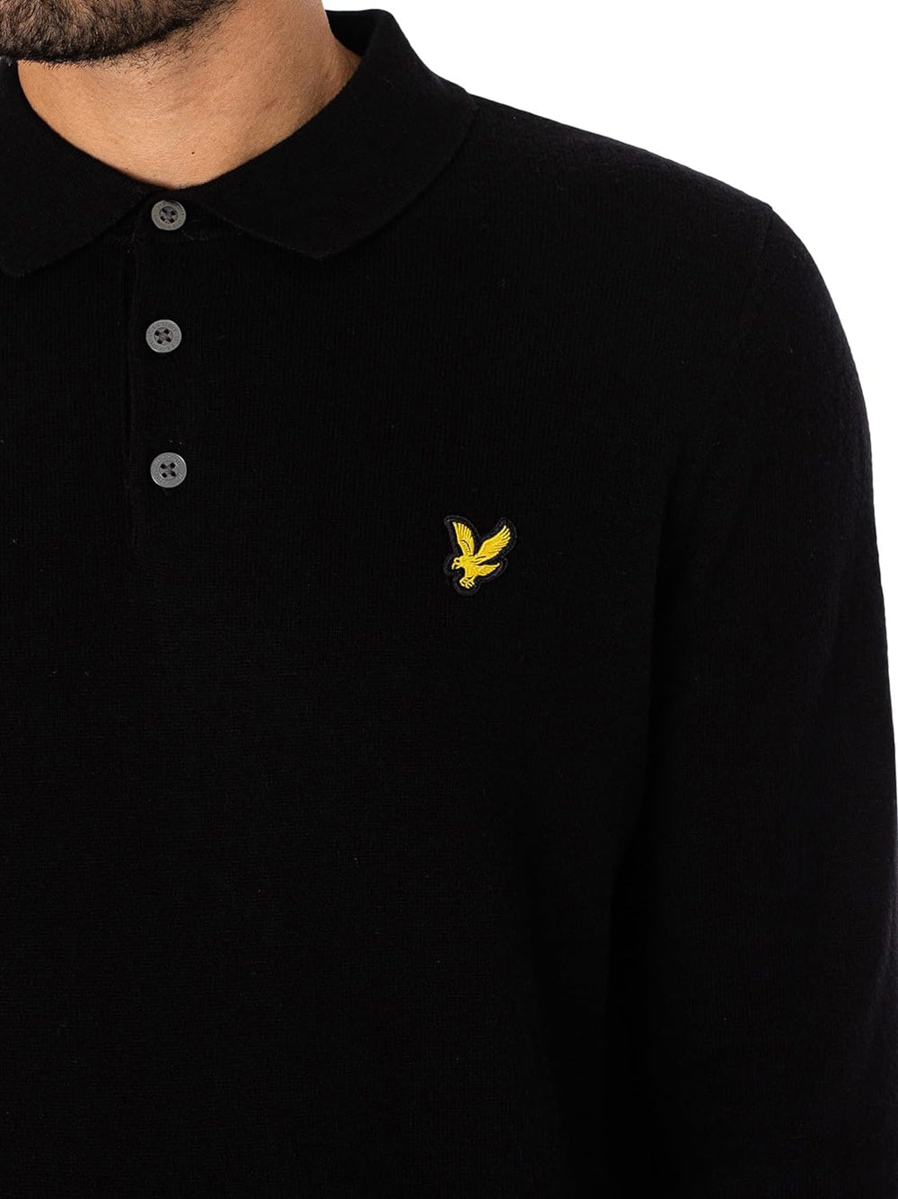 LYLE & SCOTT Maglione Uomo - Nero modello 24WMLSKN2113V
