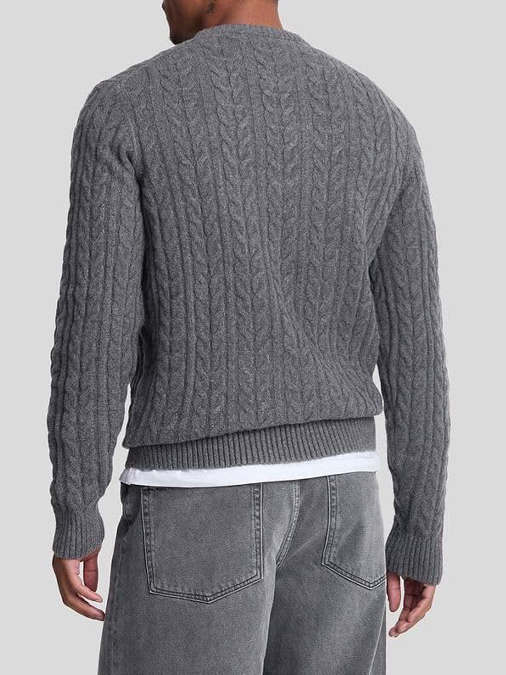 LYLE & SCOTT Maglione Uomo - Nero modello 24WMLSKN2115V
