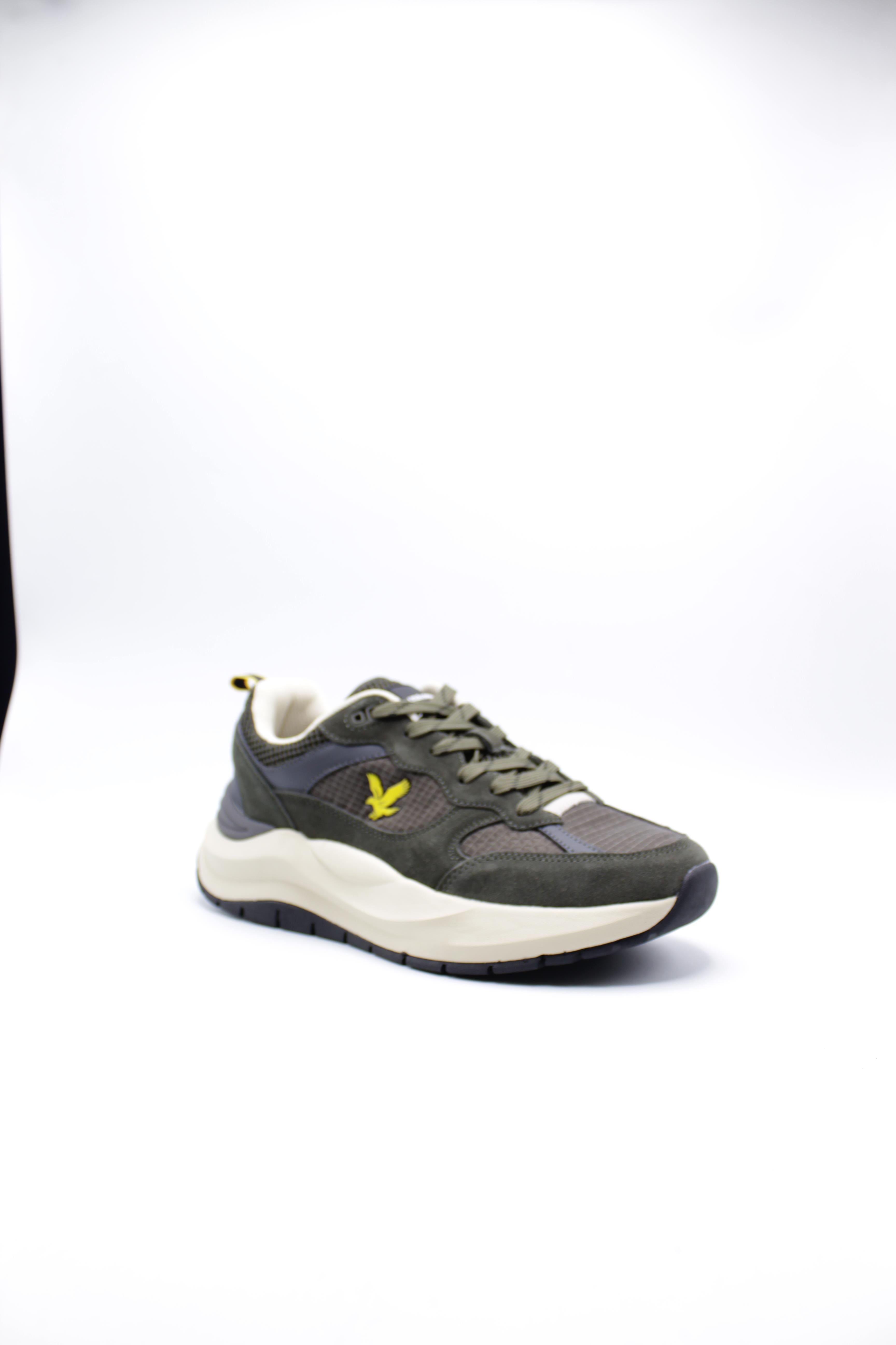 LYLE & SCOTT Sneakers plantare estraibile Uomo - Verde modello LS305022AM