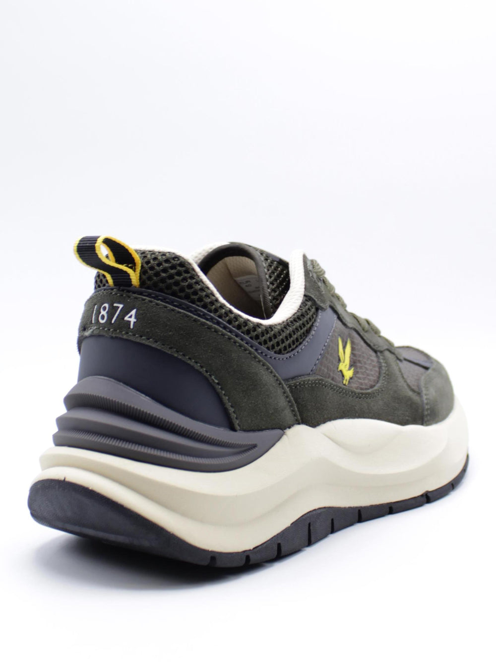 LYLE & SCOTT Sneakers plantare estraibile Uomo - Verde modello LS305022AM