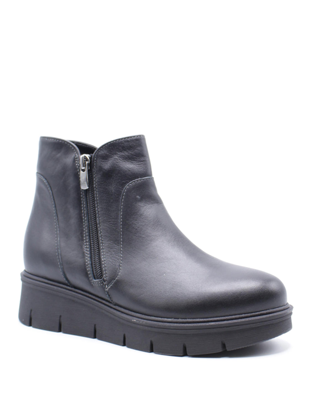 MELLUSO Stivaletti con zeppa Donna - Nero modello K91718