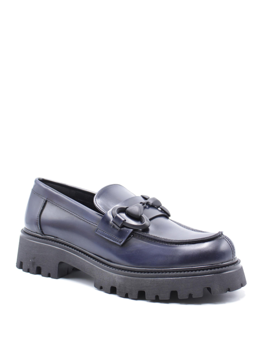 NACREE Mocassini platform Donna - Blu modello 6008010