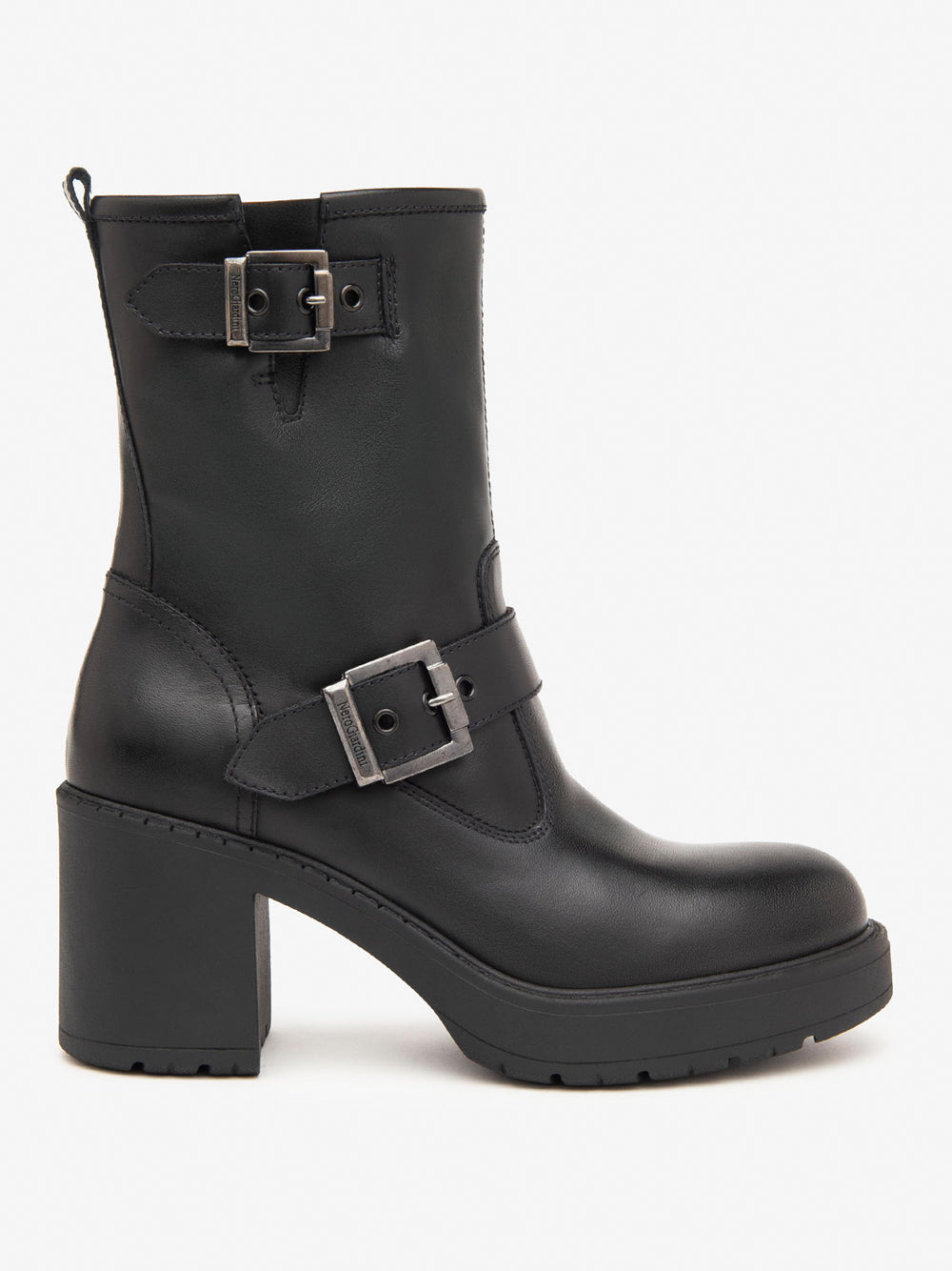 Stivali Tacco Nero Giardini Stivali Tacco Basso Stivaletti Neri