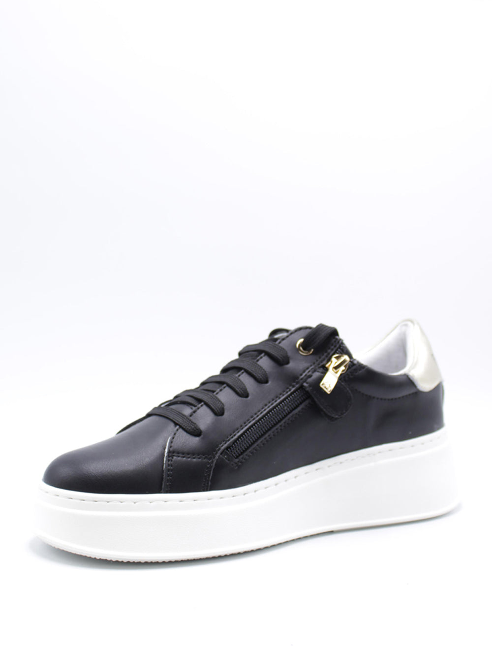 PATRIZIA PEPE Sneakers platform Donna - Nero modello PJ853