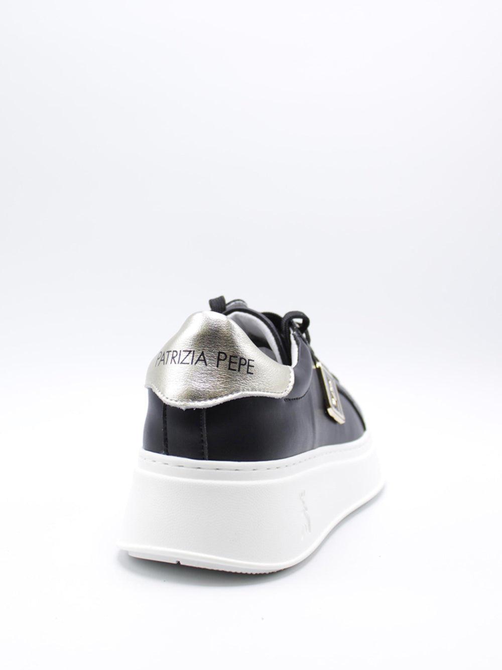 PATRIZIA PEPE Sneakers platform Donna - Nero modello PJ853