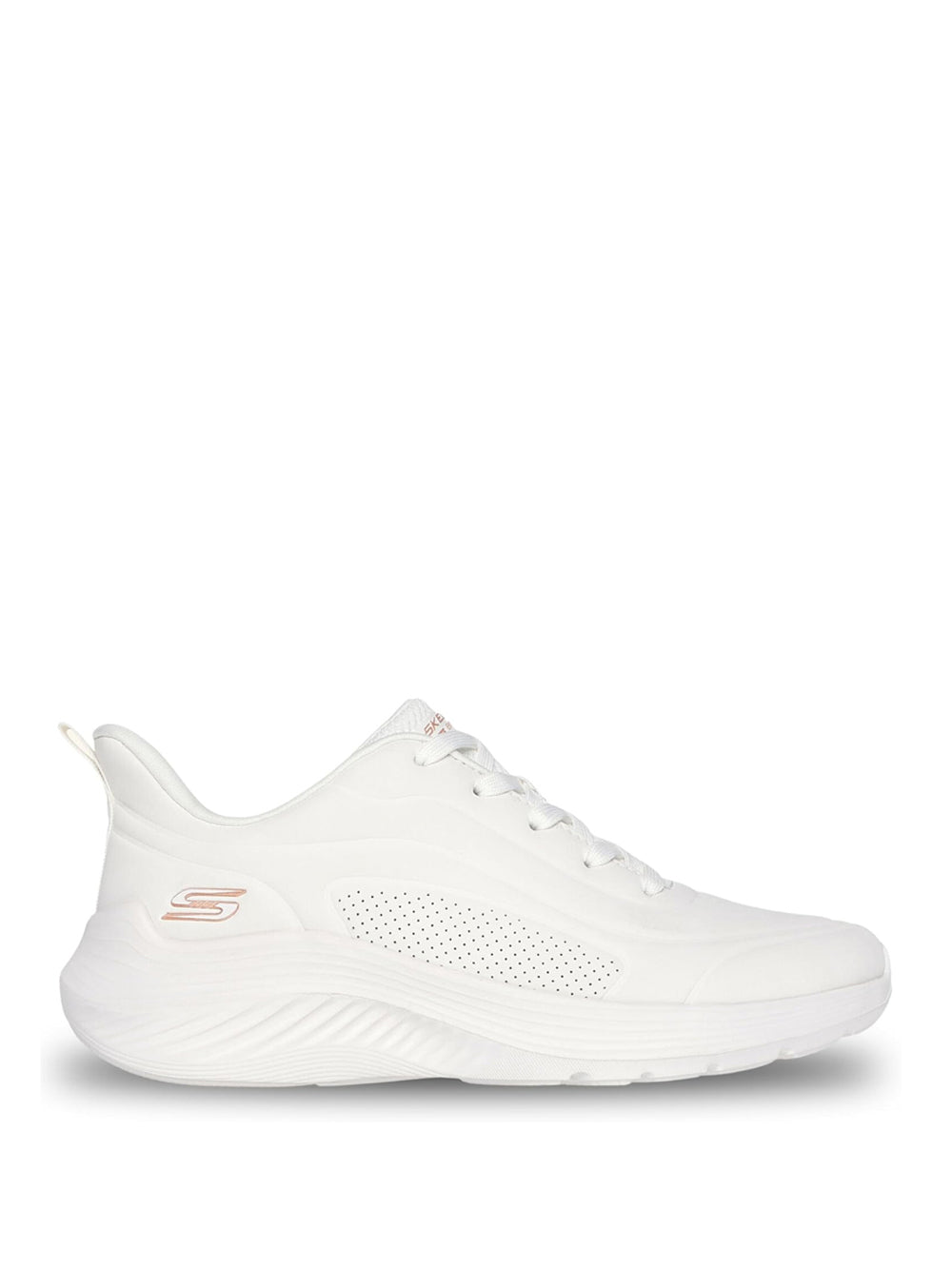 SKECHERS Sneakers slip-in Donna - Bianco modello 117485
