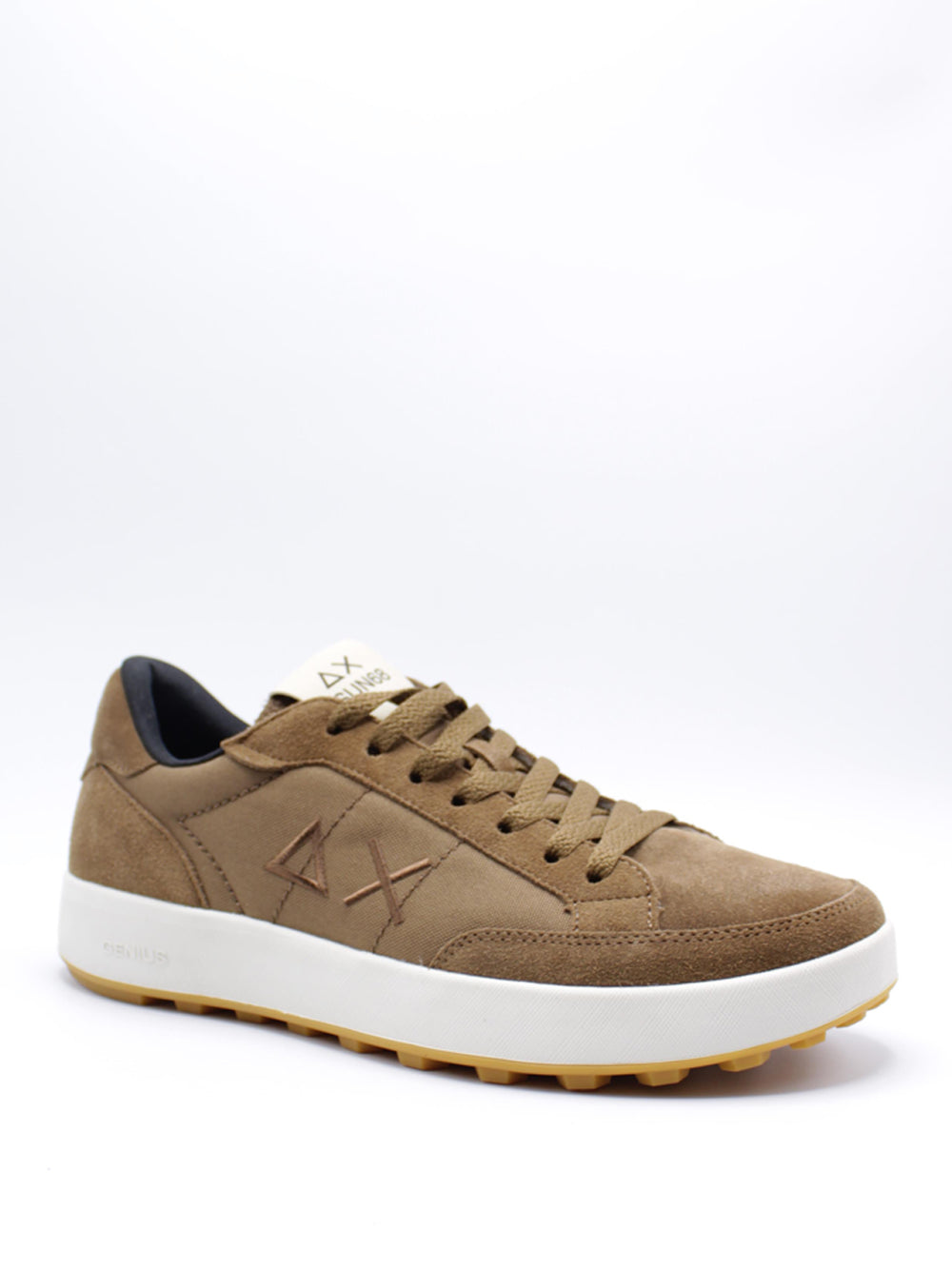 SUN68 Sneakers plantare estraibile Uomo - Marrone modello Z44130