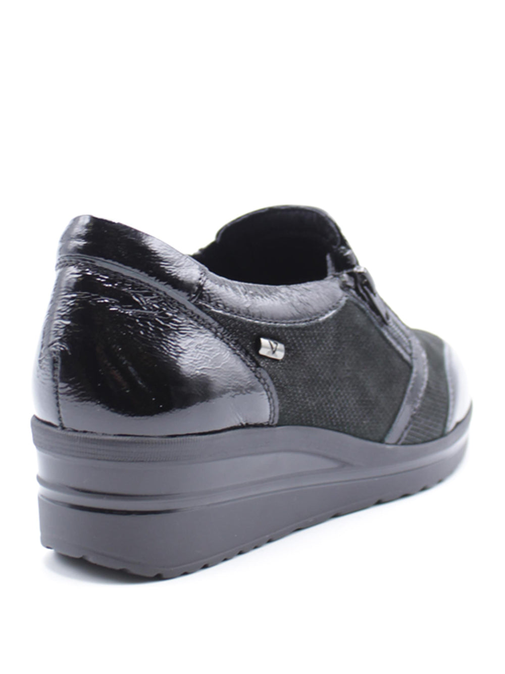VALLEVERDE Sneakers con zeppa Donna - Nero modello 36207