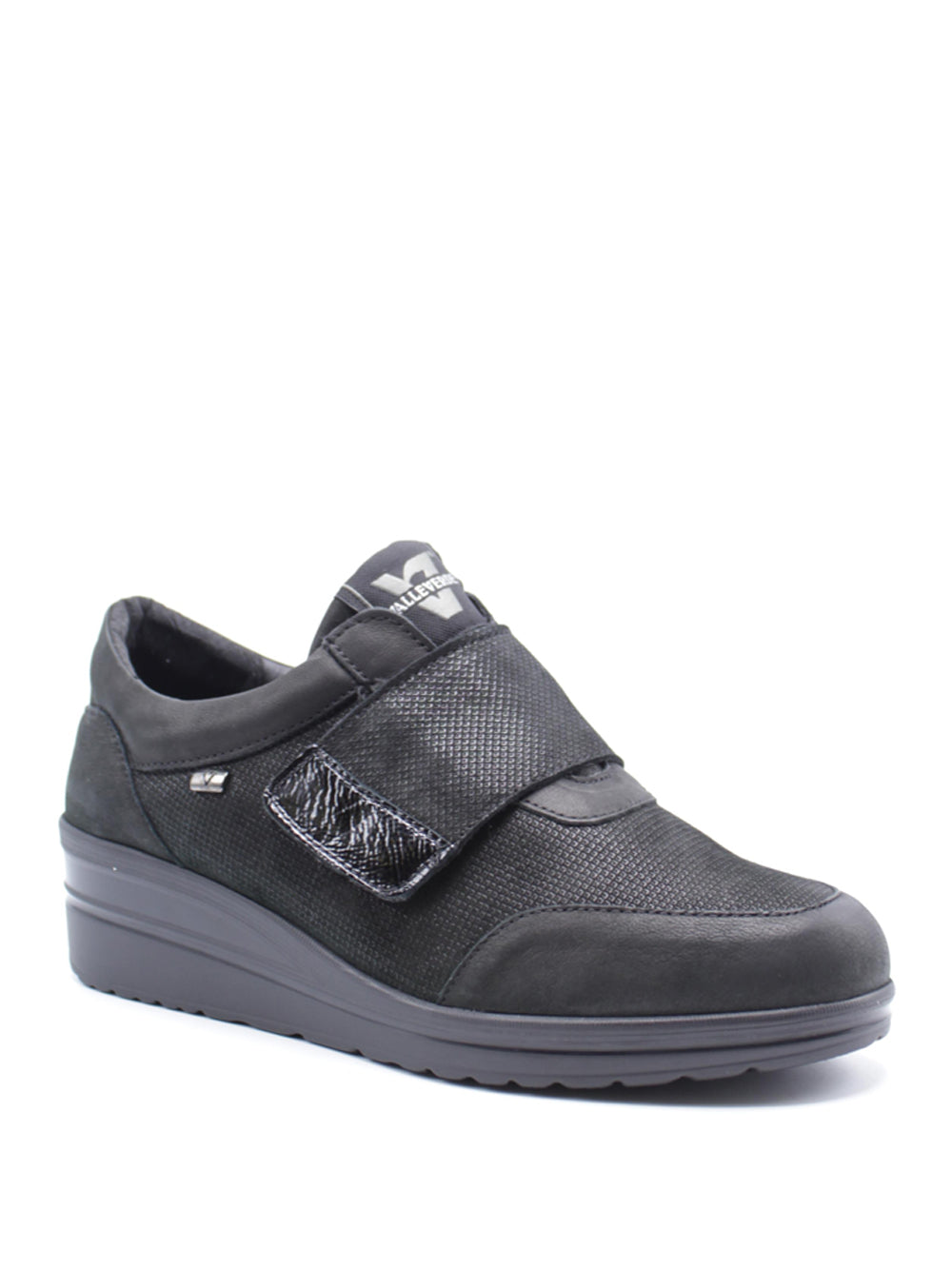 VALLEVERDE Sneakers con zeppa Donna - Nero modello 36210