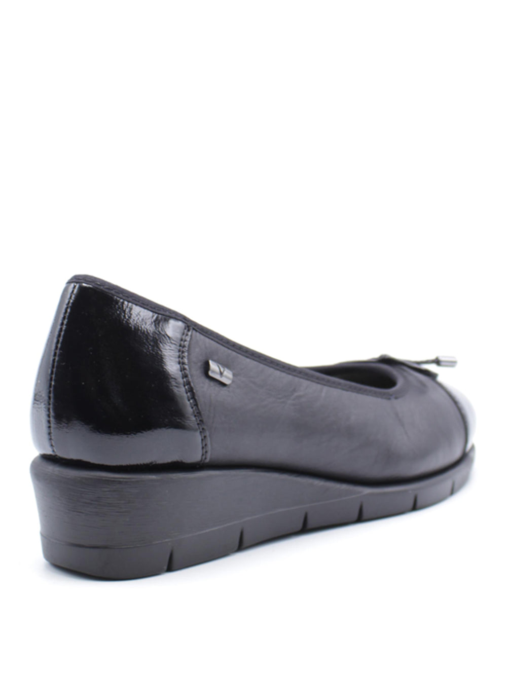 VALLEVERDE Mocassini con zeppa Donna - Nero modello VS10202