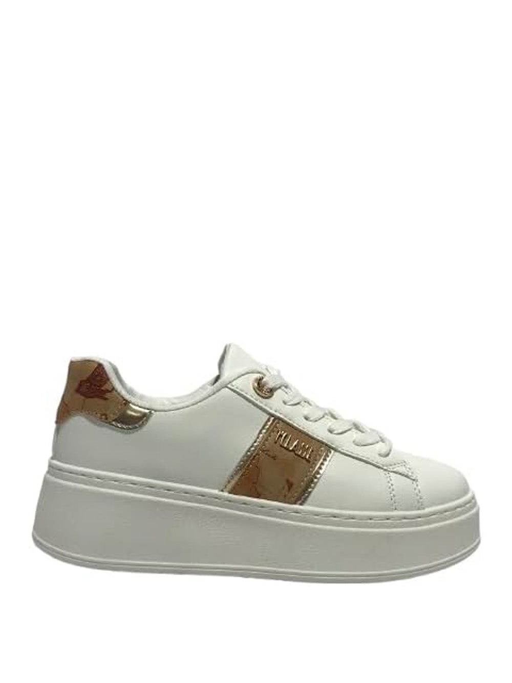 1^CLASSE Sneakers platform Donna - Bianco modello 1300
