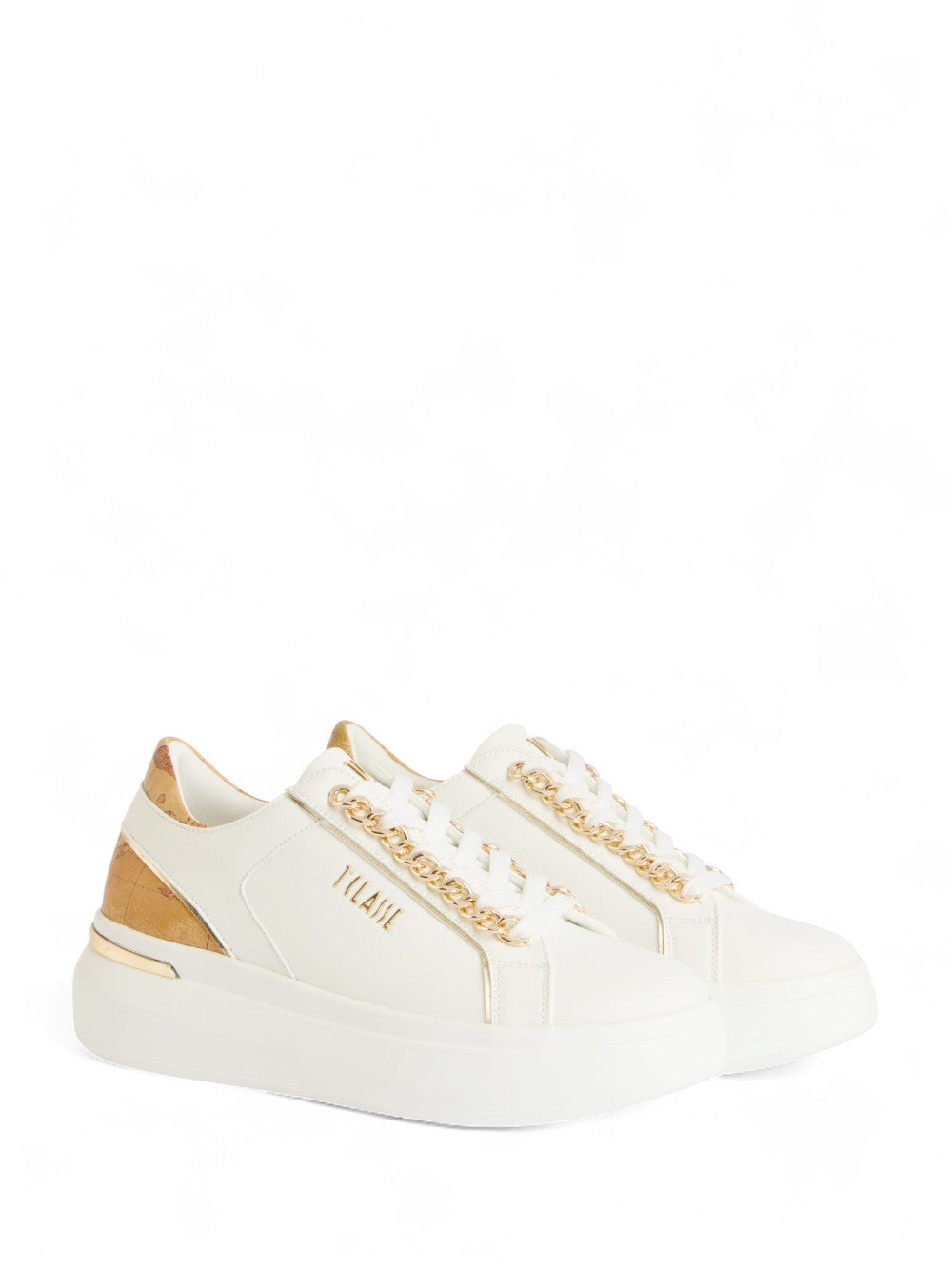 1^CLASSE Sneakers platform Donna - Bianco modello 1301