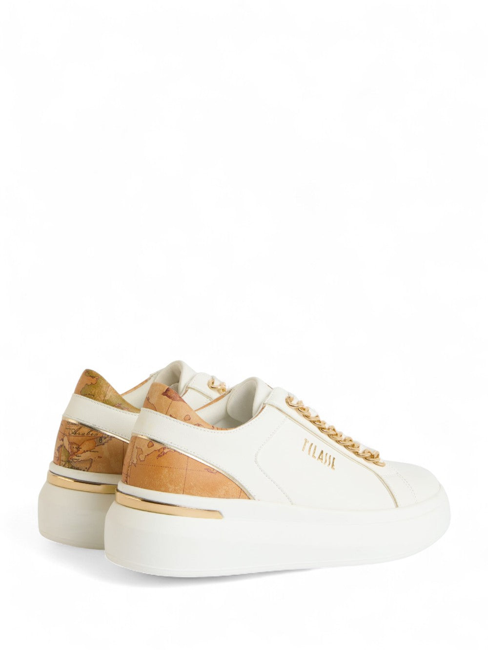1^CLASSE Sneakers platform Donna - Bianco modello 1301