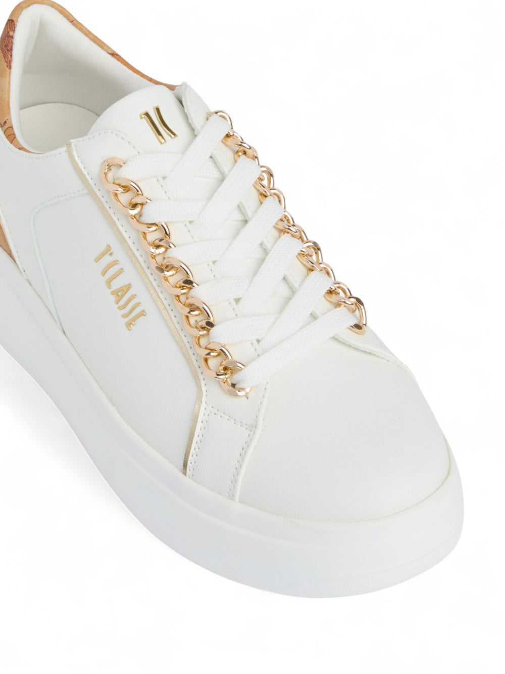 1^CLASSE Sneakers platform Donna - Bianco modello 1301