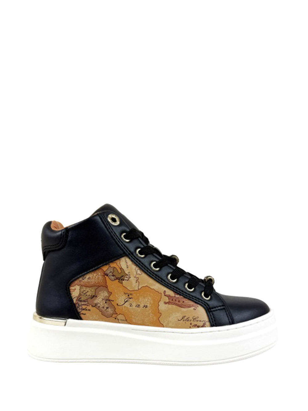 1^CLASSE Sneakers con zip Donna - Nero modello 2264