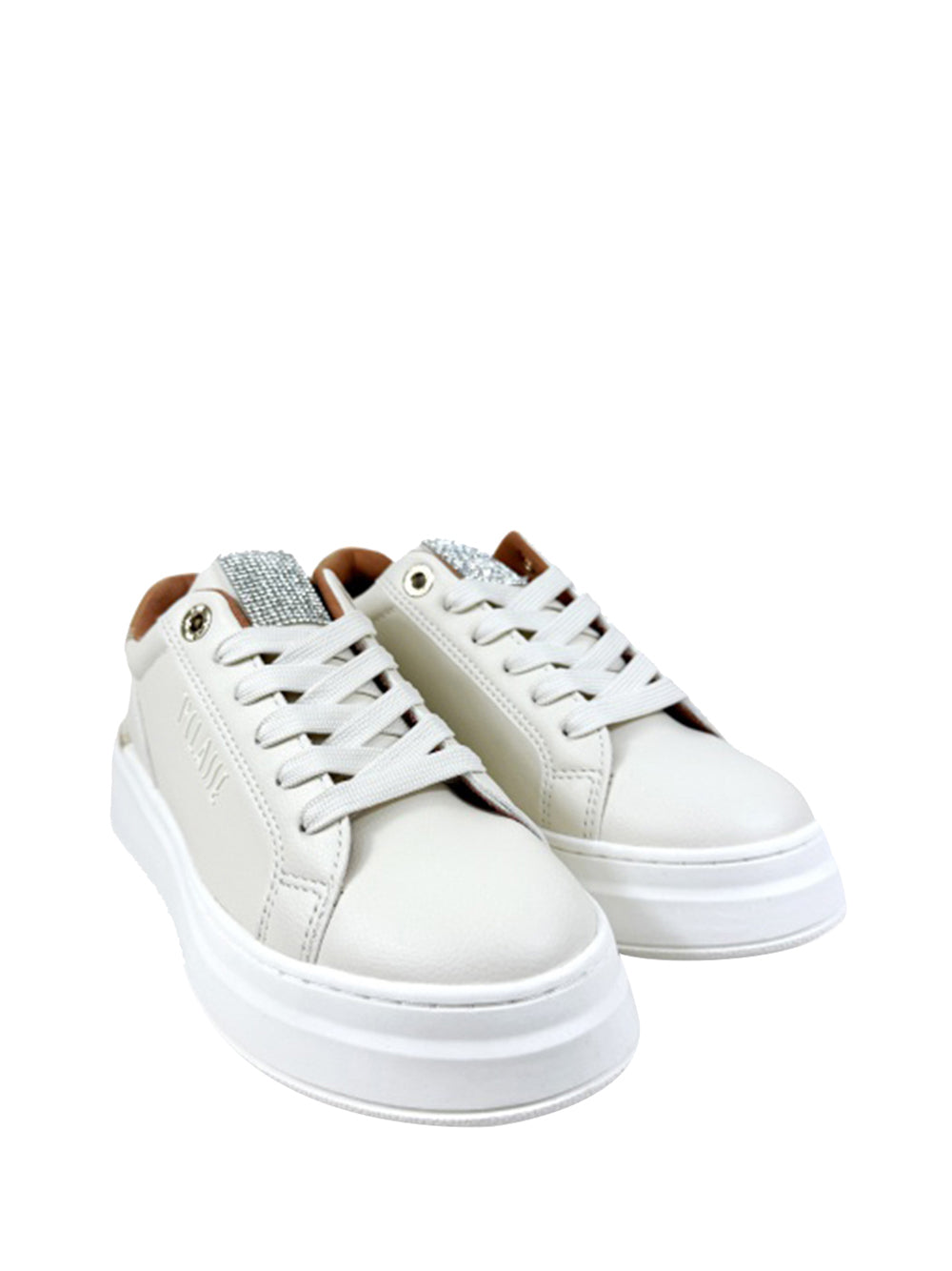 1^CLASSE Sneakers platform Donna - Bianco modello 2267