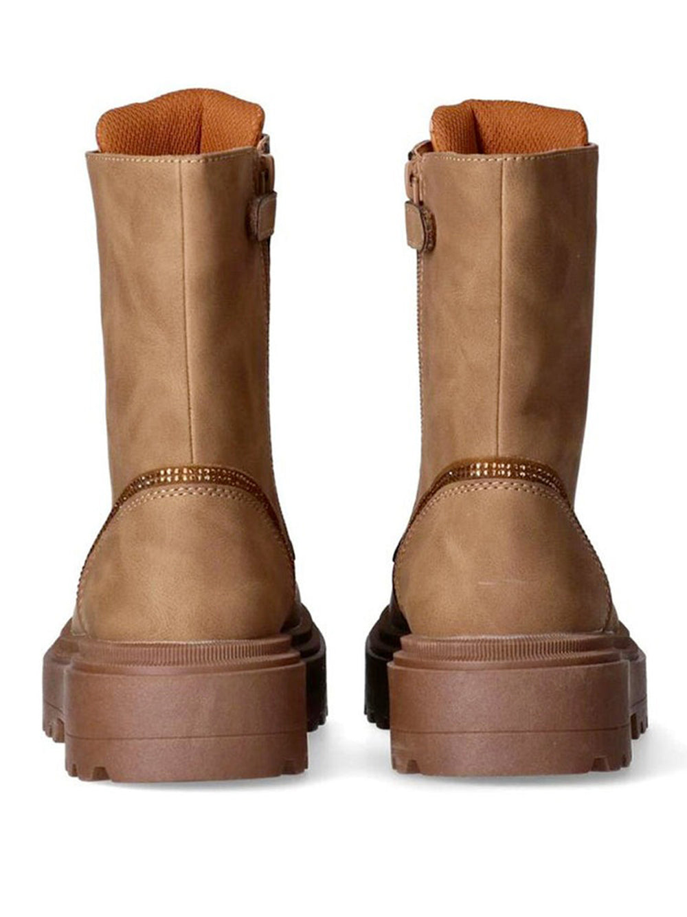 1^CLASSE Stivaletti anfibio Donna - Beige modello 2319