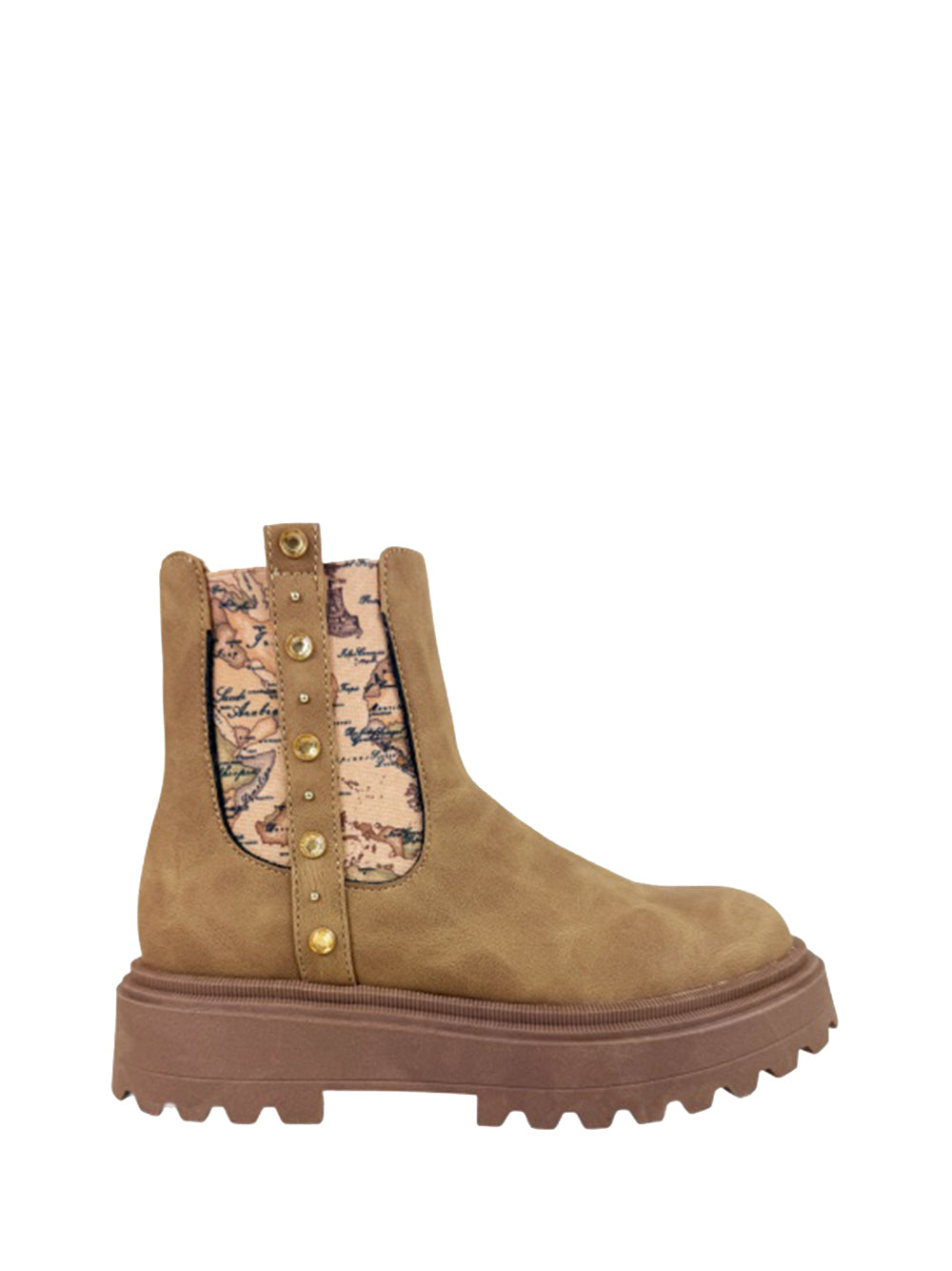 1^CLASSE Stivaletti beatles Donna - Beige modello 2323