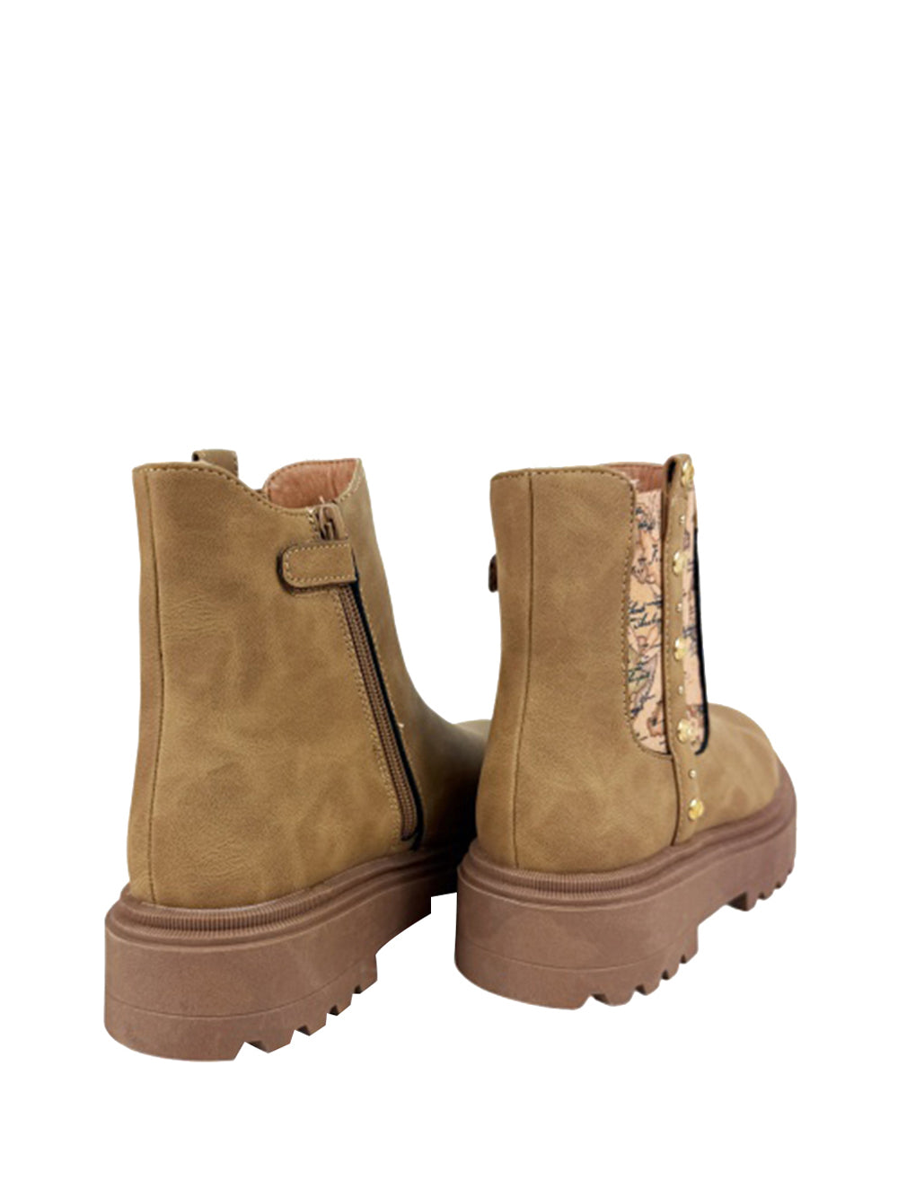 1^CLASSE Stivaletti beatles Donna - Beige modello 2323