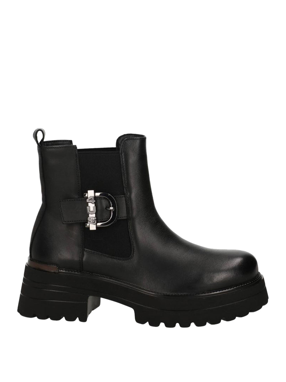 4US Stivaletti beatles Donna - Nero modello 4BV133