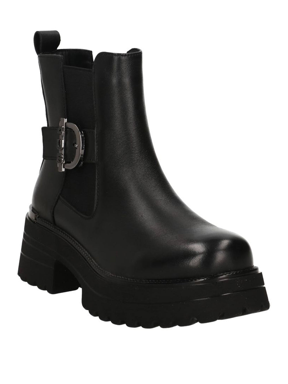 4US Stivaletti beatles Donna - Nero modello 4BV133