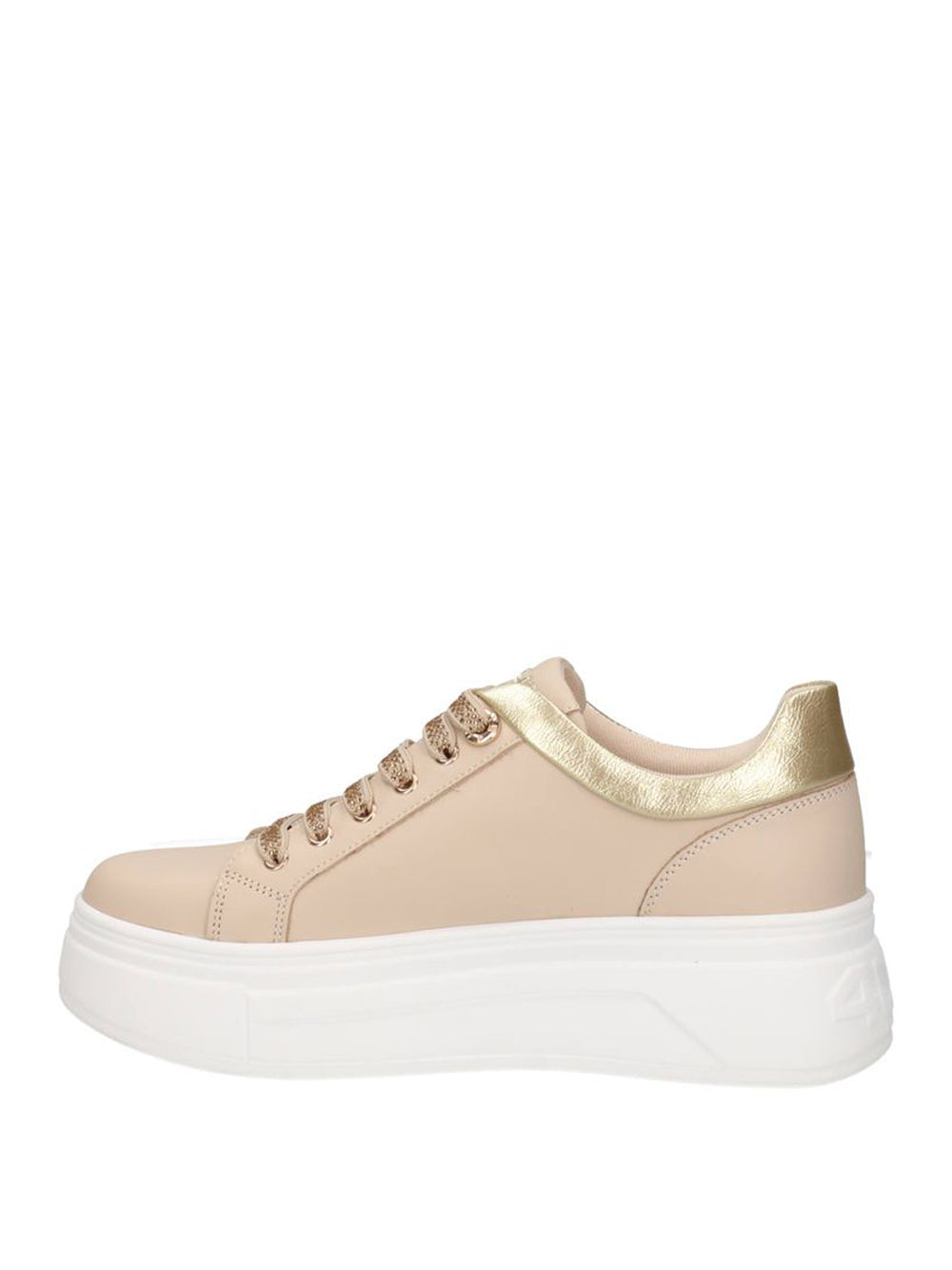 4US Sneakers platform Donna - Beige modello 4BV141