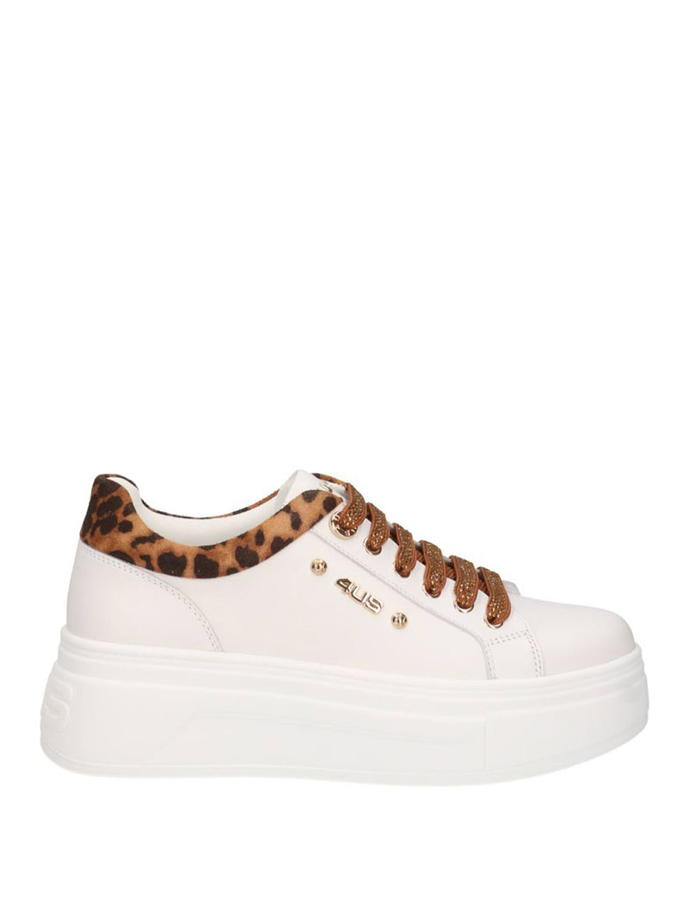 4US Sneakers platform Donna - Bianco modello 4BV141