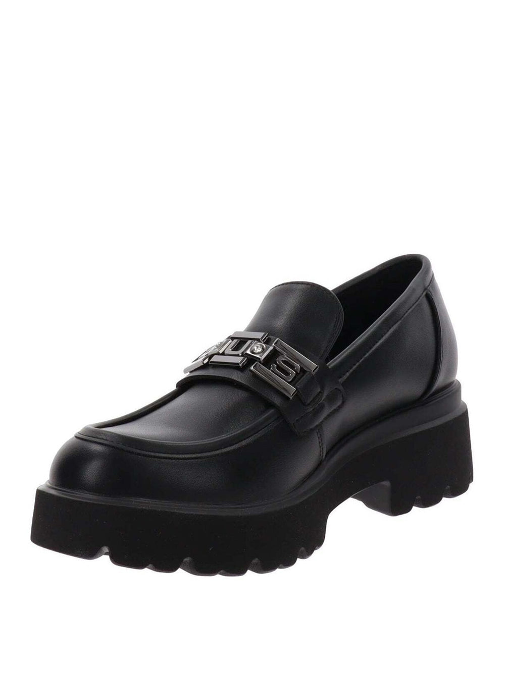 4US KIDS Mocassini platform Donna - Nero modello 4BX113