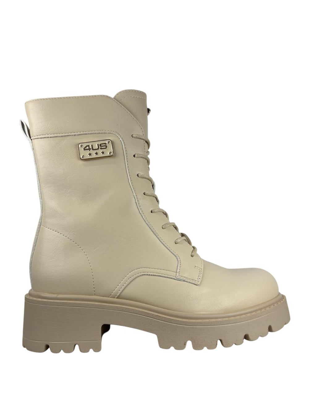 4US KIDS Stivali anfibio Donna - Beige modello 4BX120