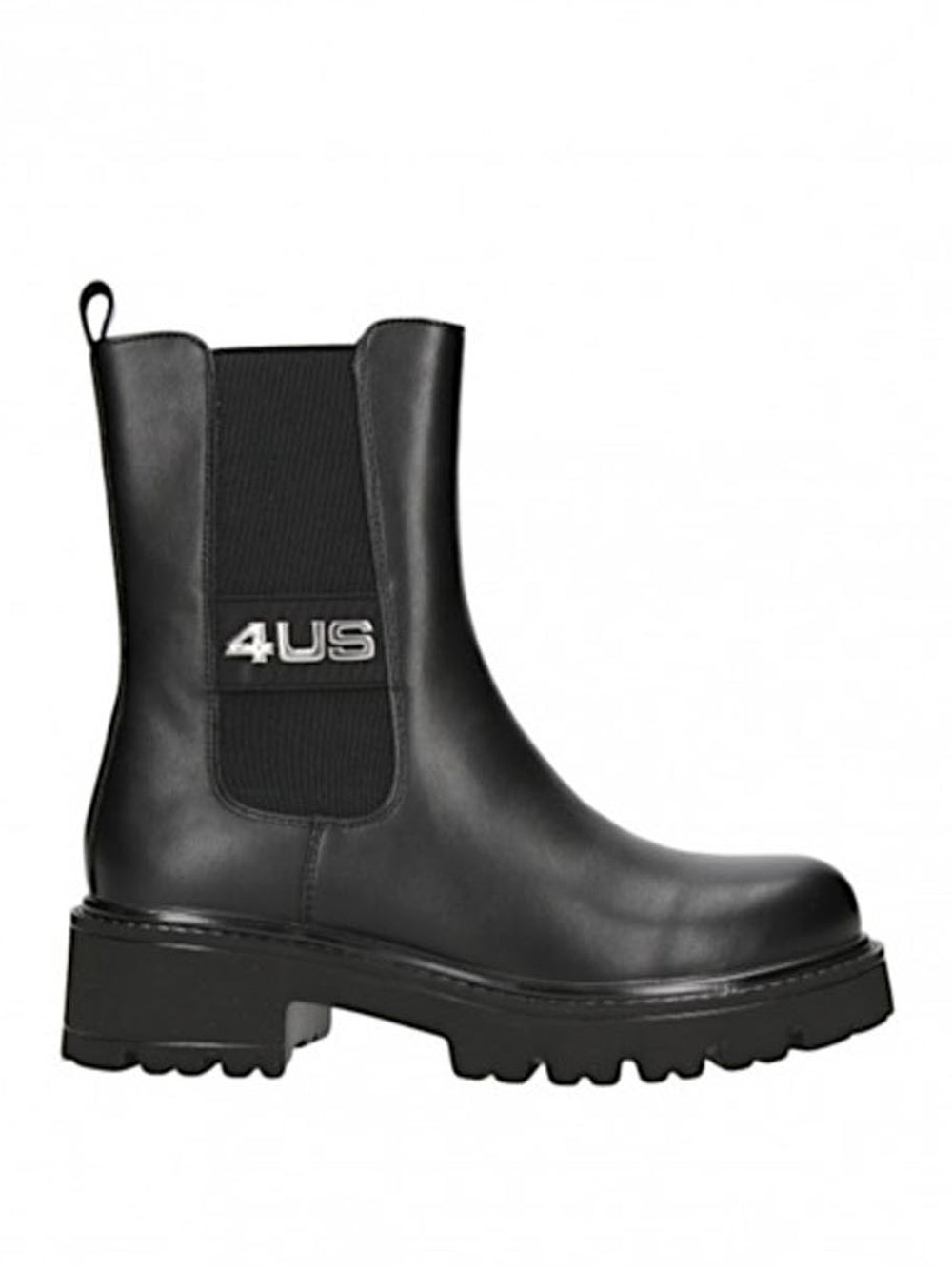 4US KIDS Stivaletti beatles Donna - Nero modello 4BX121