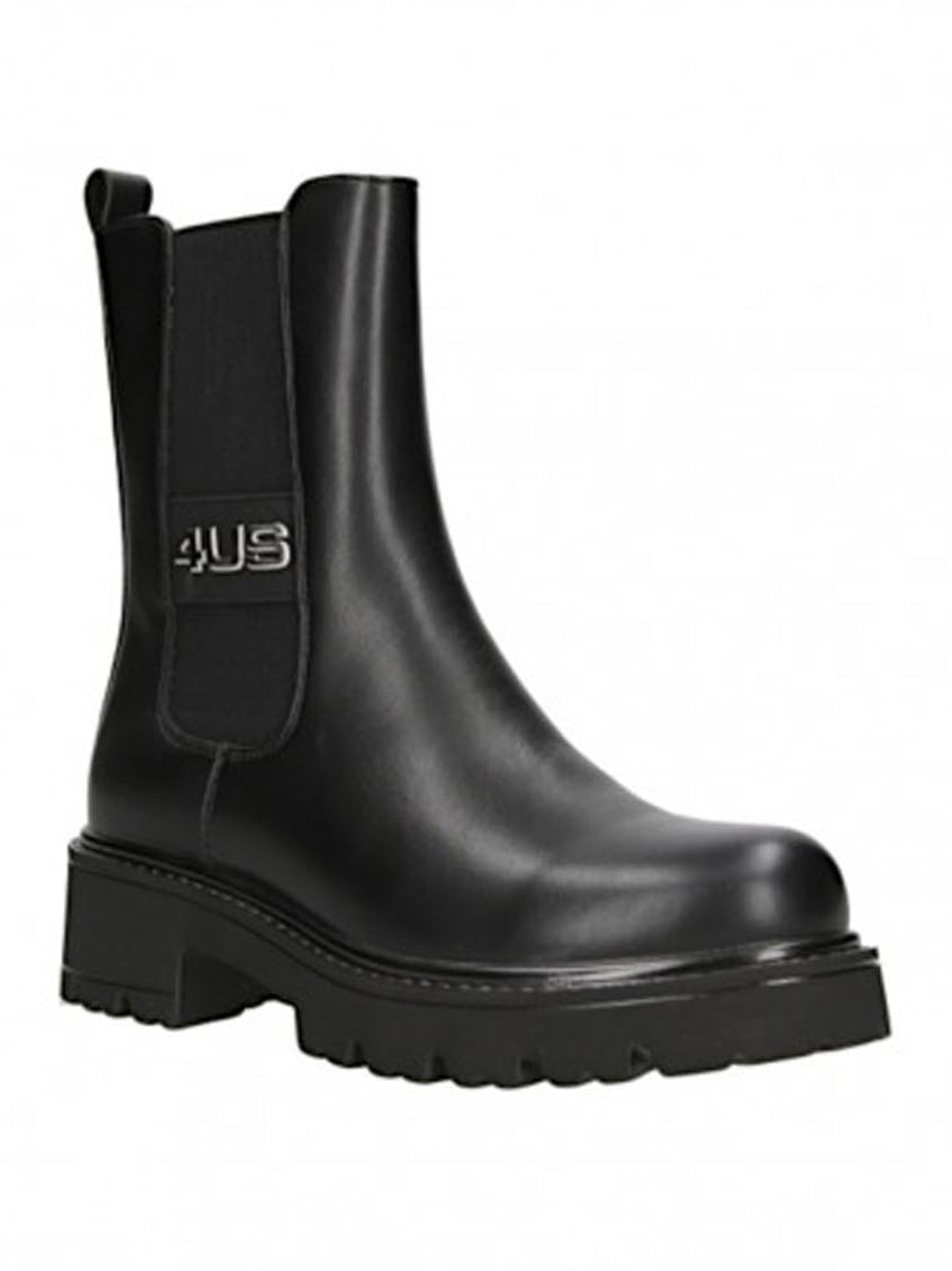 4US KIDS Stivaletti beatles Donna - Nero modello 4BX121