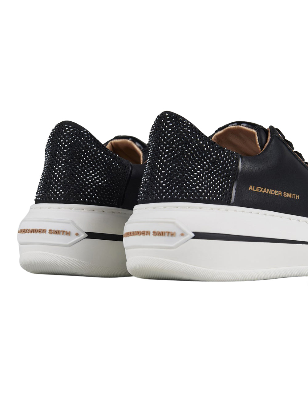 ALEXANDER SMITH Sneakers platform Donna - Nero modello ASBCLSW