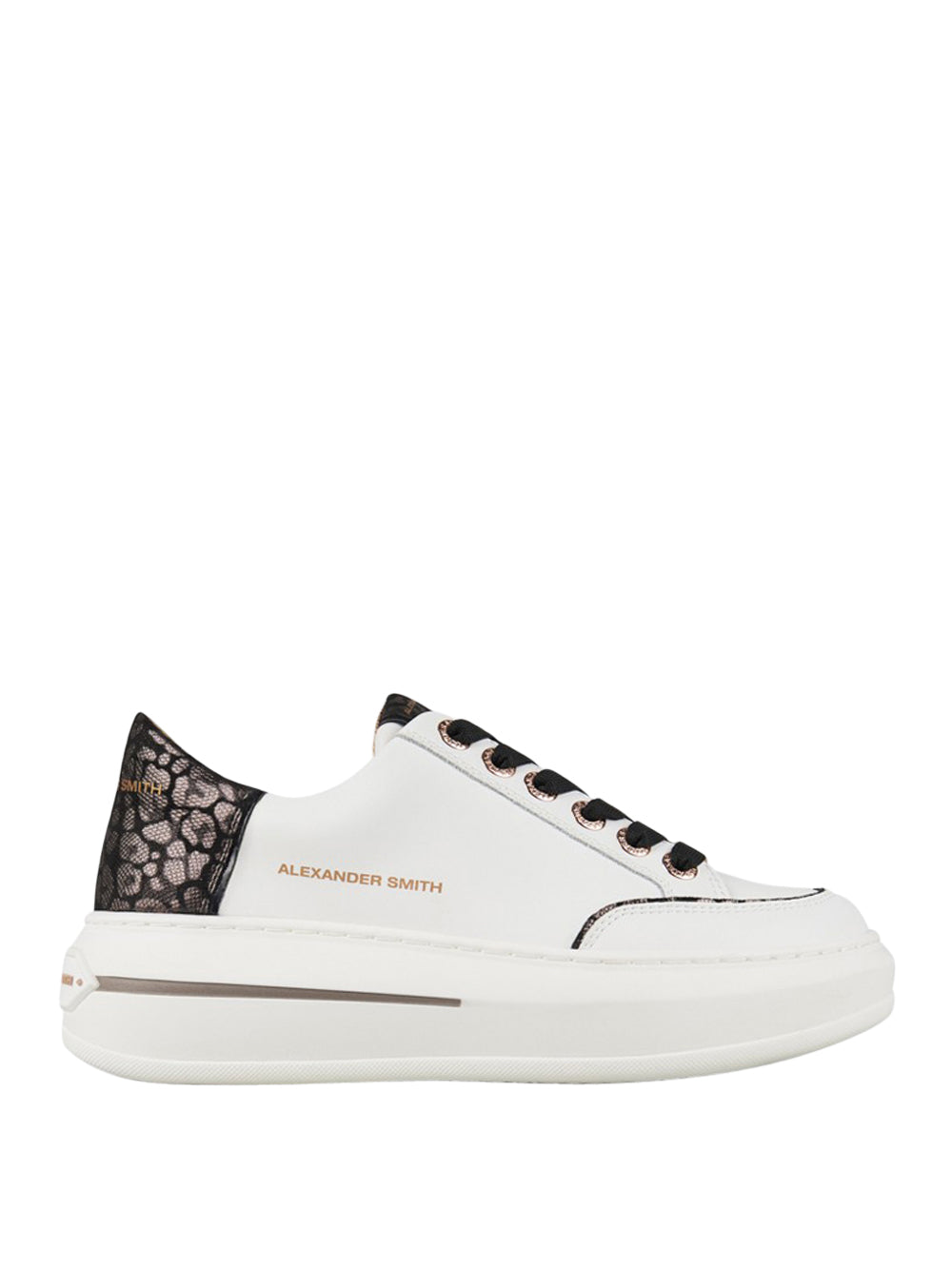 ALEXANDER SMITH Sneakers platform Donna - Bianco modello ASBCLSW