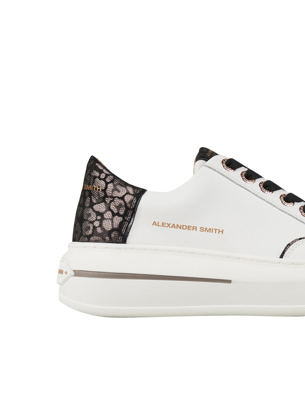 ALEXANDER SMITH Sneakers platform Donna - Bianco modello ASBCLSW