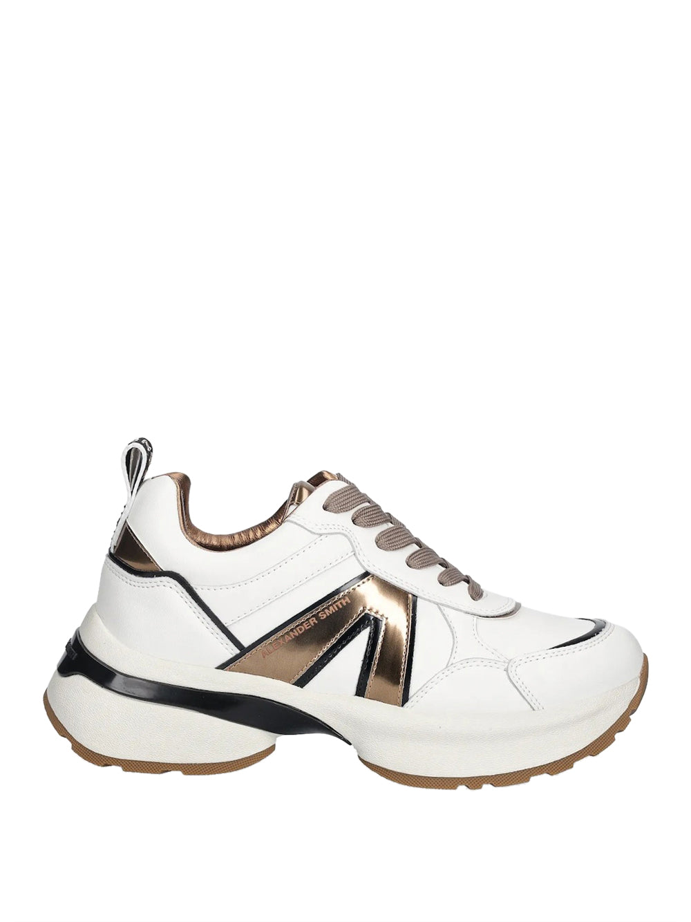 ALEXANDER SMITH Sneakers platform Donna - Bianco modello ASBCVIW