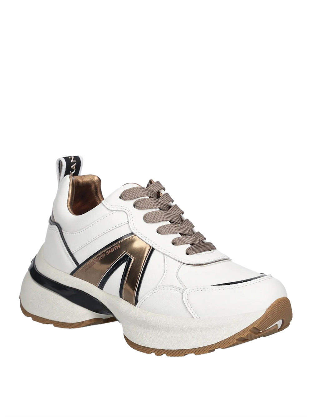 ALEXANDER SMITH Sneakers platform Donna - Bianco modello ASBCVIW